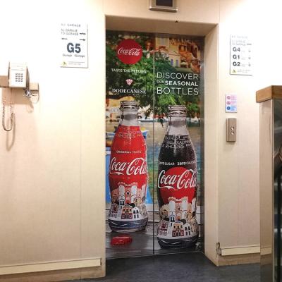 Ambient Media πλοίου ασανσερ Coca Cola