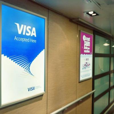 Lightbox πλοίου VISA